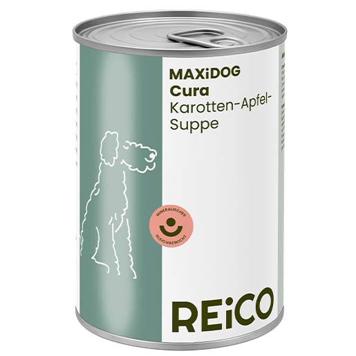 maxidog cura zuppa di carote e mela reico